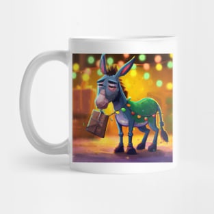 Cute Mule Drawing Mug